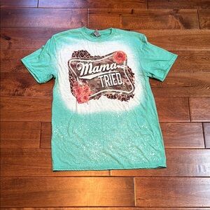 Gildan Green 'Mama Tried' Short Sleeve Tee